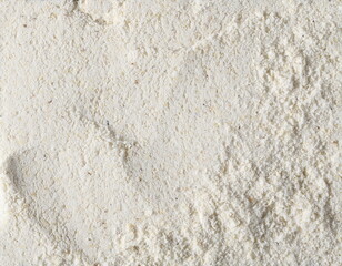 Corn white flour background and texture
