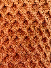 background and texture of woolen knitted fabric. sweater pattern.