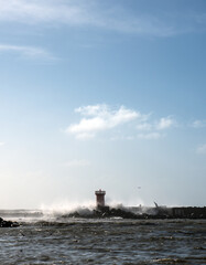 lighthouse on the coast