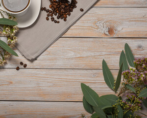  Background, flower, koffe, koffe bean, wood ,copy, natural, romantic, background, design, decor, blooming, basket, postcard, present, vintage, birthday, card, ceramic, banner, business, table, beauty