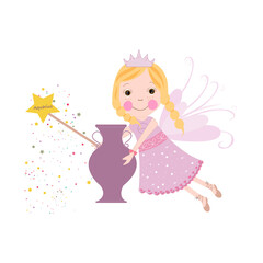  Aquarius sign astrological cute fairy tale 