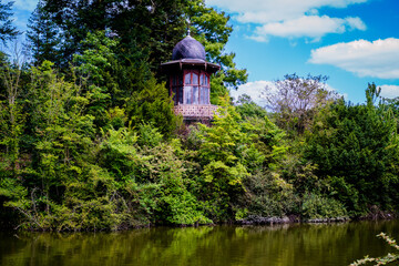 water tower in the park chinese