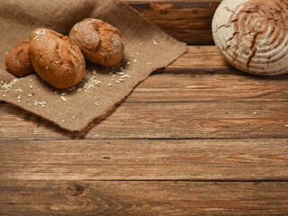 flower, background, decoration, floral, nature, still, nutrition, brown, texture, bakery, food, corn, rustic, bread, organic, sesame, cooking, crust, natural, wooden, flour, traditional, baking, whole