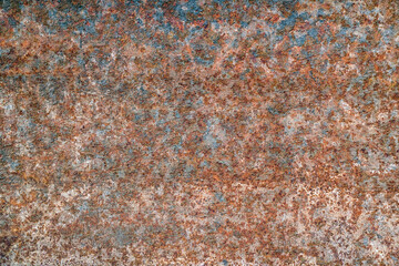 Rust of metals.Corrosive Rust on old iron.Use as illustration for presentation.	