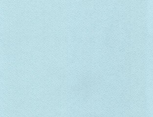 Texture of light blue watercolor paper