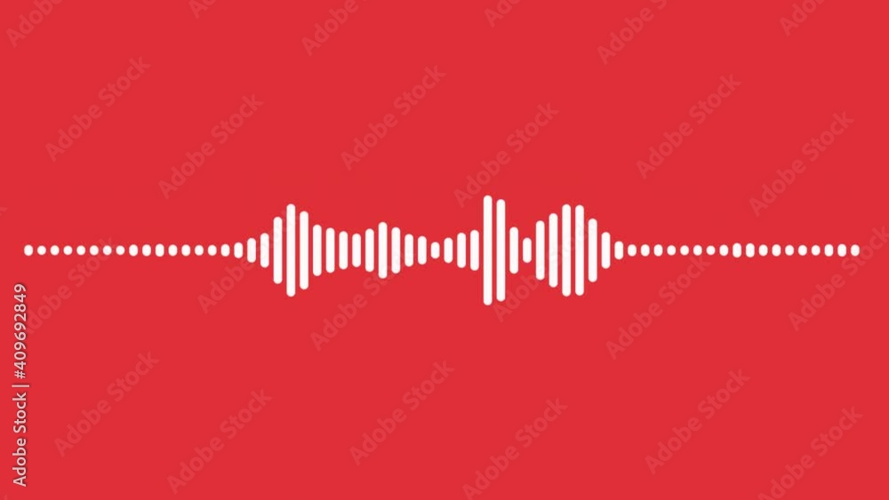 Poster 4k red abstract motion background dancing lines suitable as use in a music video