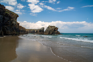 Playa de las Catedrales, Galicia, España