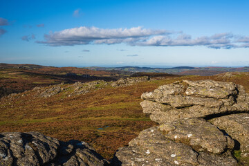 Haytor Rocks, Dartmoor Park, Devon, England, Europe