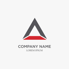 Letter A Logo. Abstract Vector Design