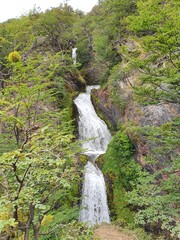 A water fall in Ushuaia
