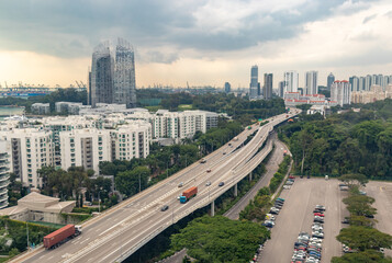 Autoroute à Singapour