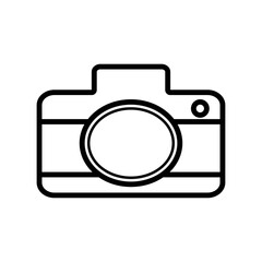 Digital camera icon vector design