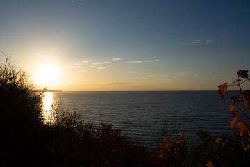 Sonennuntergang am Meer
