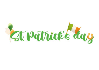 Happy St. Patrick's Day Background Vector illustration
