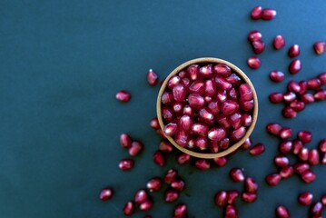 pomegranate seeds