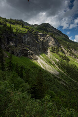 Fototapeta na wymiar Die Österreichischen Alpen - Tannheimer Tal