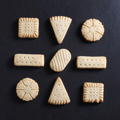 Various shortbread cookies
