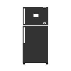 Fridge icon, vector illustration