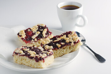 Pastries and coffee