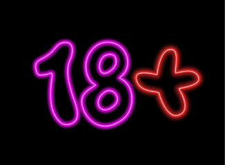 Fototapeta premium Lettering poster with calligraphy text. Abstract poster design. Vector illustration.