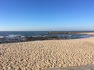 Beautifull sea beach sunset view