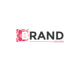 BRAND Colors Company Business Modern Name Concept