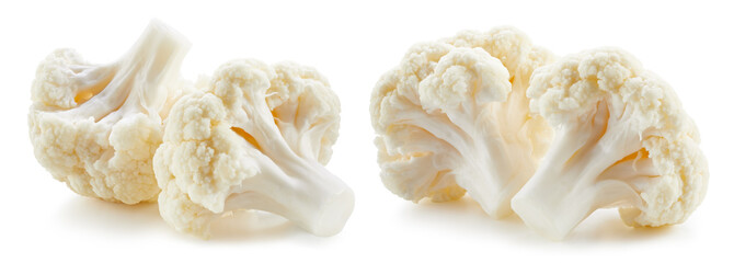 Cauliflower isolated on white background