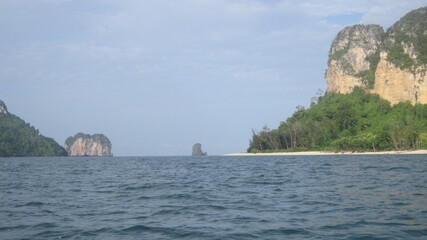 Beutifull Island beach in Krabi Thailand