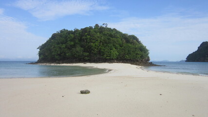 Beutifull Island beach in Krabi Thailand