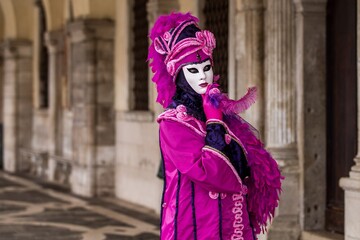 Obraz premium Mask in carnival of Venice