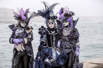Obraz premium Mask in carnival of Venice