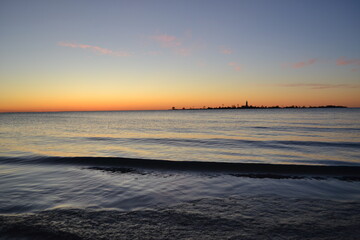 Obraz premium sunset on the beach