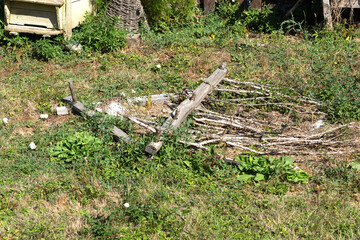 Nineteenth century Houses in Brashlyan, Bulgaria