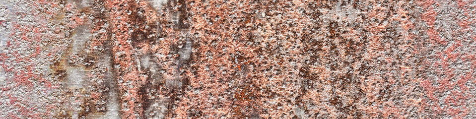 Naklejka premium Industry color: rusty iron background