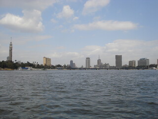 Naklejka premium Beautifull building view Cairo Egypt