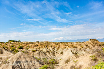 Fototapeta na wymiar Tatacoa Desert in Colombia