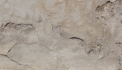 texture of old cracked concrete surface background	
