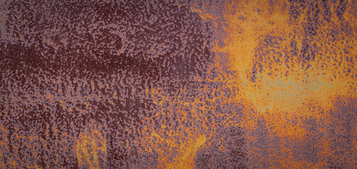 texture of rust on old grunge metal surface background	