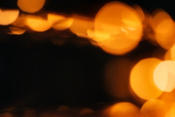 Background of dark mood and warm light