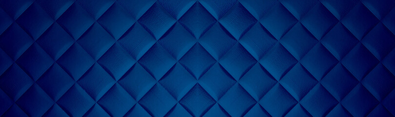 textured wall of blue diamond  geometric background