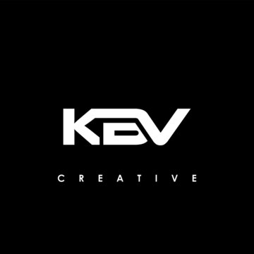 KBV Letter Initial Logo Design Template Vector Illustration