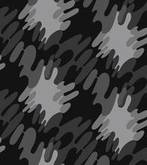 Seamless camouflage pattern, modern camouflage print.