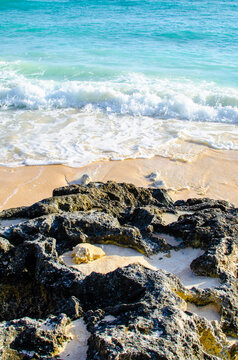 rocks on the beach