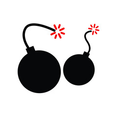 bomb in the war, the weapon of military