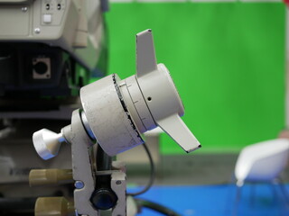 servo used for focus of professional studio camera at TV station.