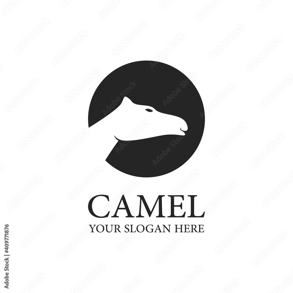 Sticker camel