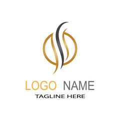Obraz premium hair icon vector illustration design logo template
