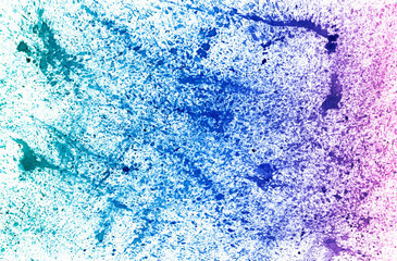 青のスプラッシュ素材