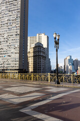 centro histórico de São Paulo, prédios e lugares turísticos.
