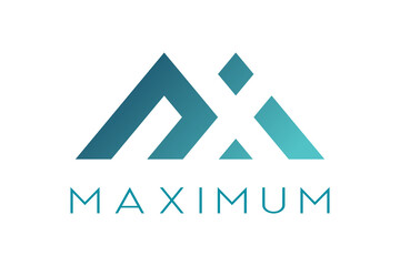 Letter MX logo